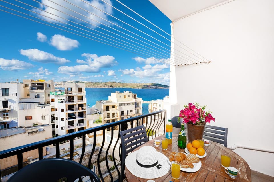 View (from property/room), Balcony/Terrace, Sea view