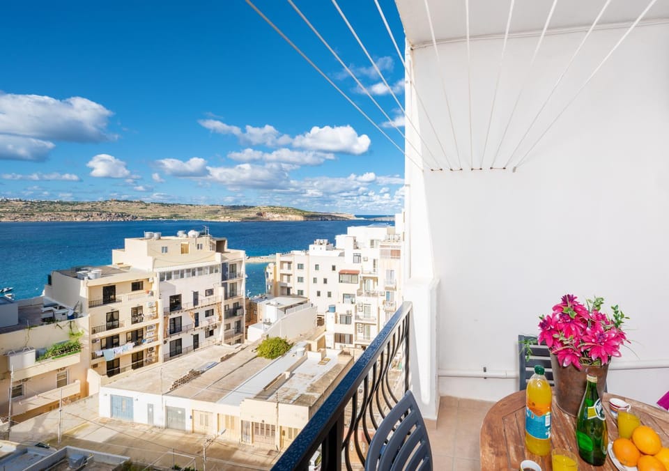 View (from property/room), Balcony/Terrace, Sea view