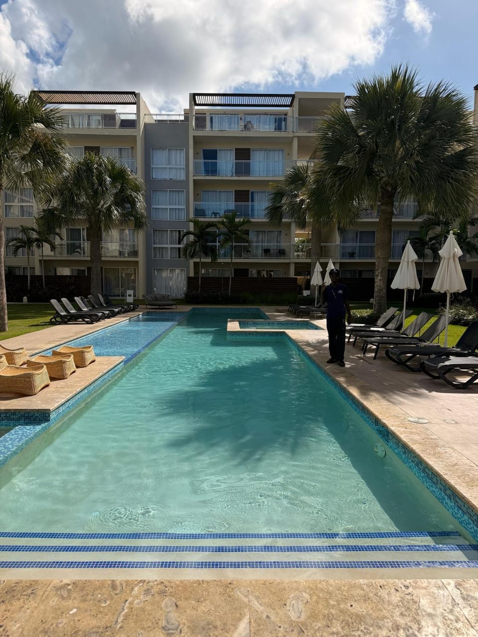 Property building, Day, Pool view