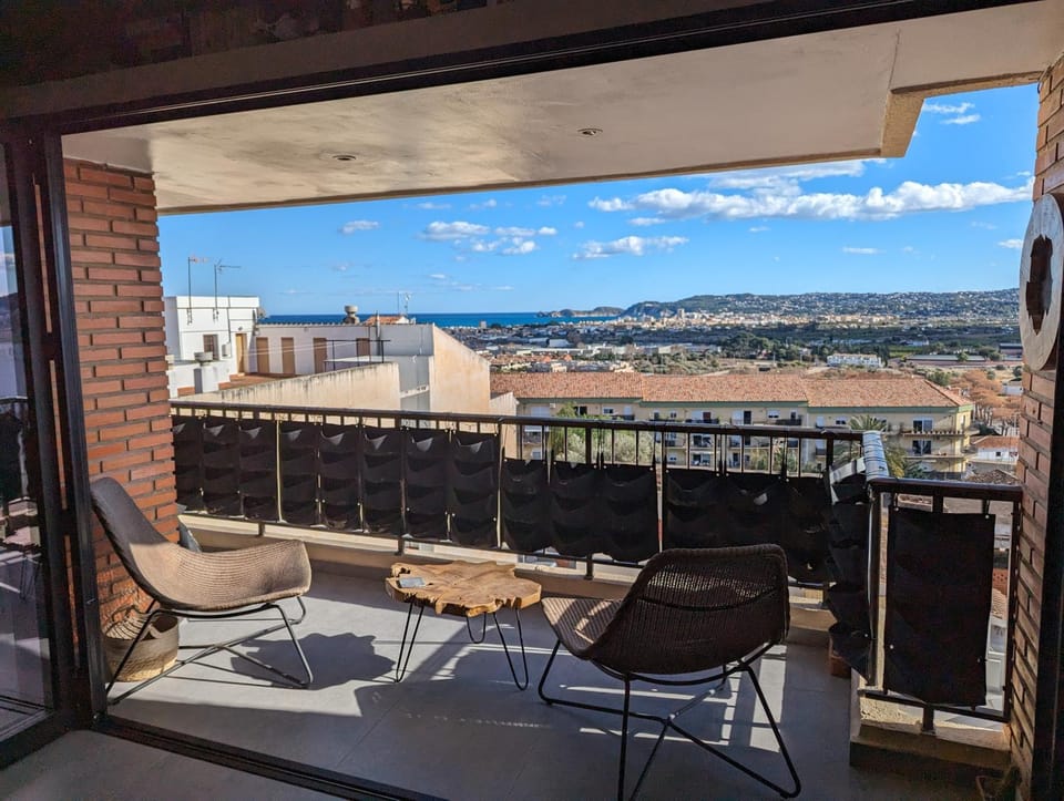 View (from property/room), Balcony/Terrace, Seating area