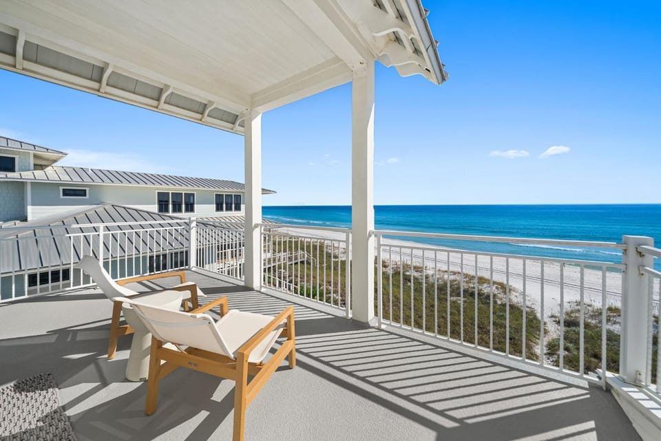 View (from property/room), Balcony/Terrace, Beach, Sea view
