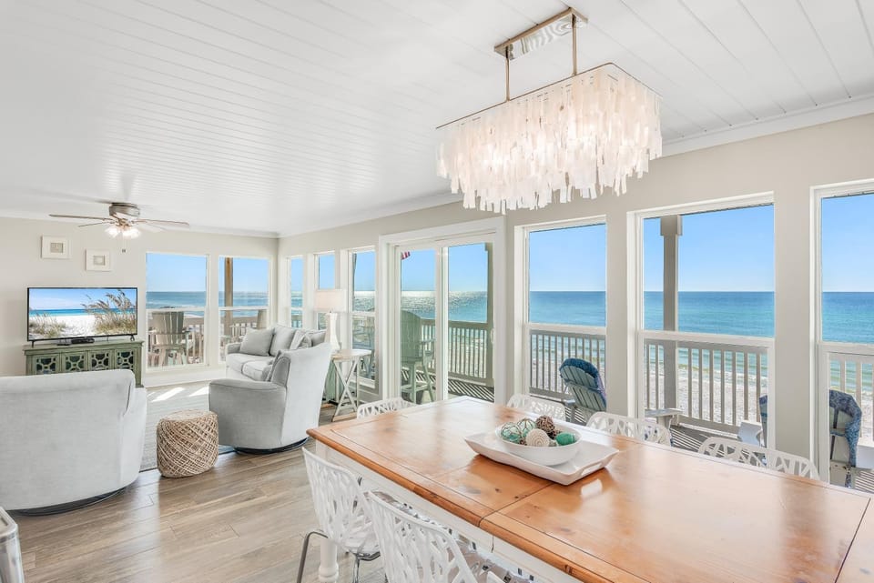 Dining area, Sea view