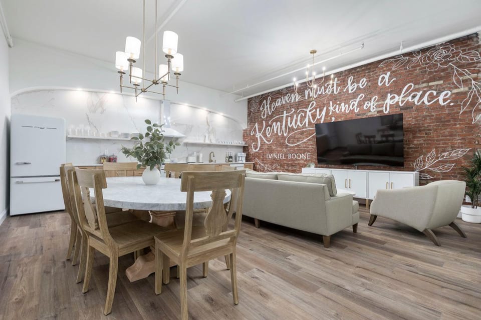 Living room, Dining area, kitchen