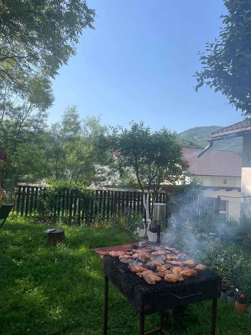 Natural landscape, BBQ facilities, Garden view