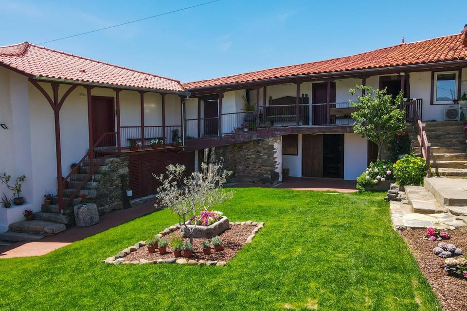 Property building, Patio, Garden, Garden view
