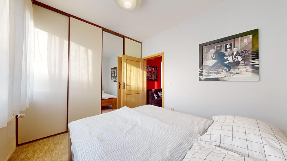 Bed, Bedroom, wardrobe