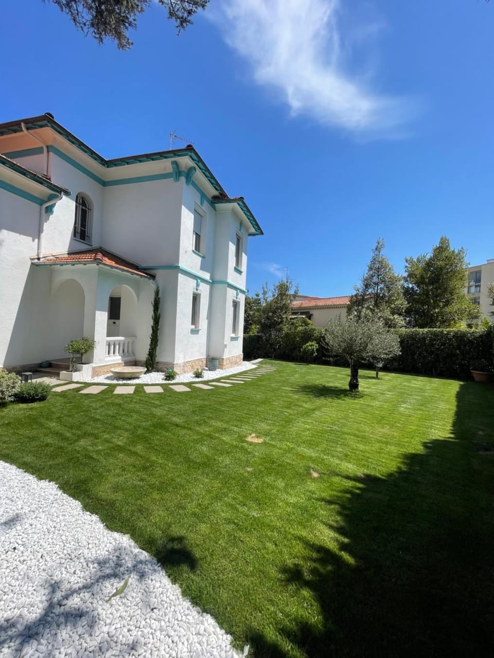 Property building, Garden