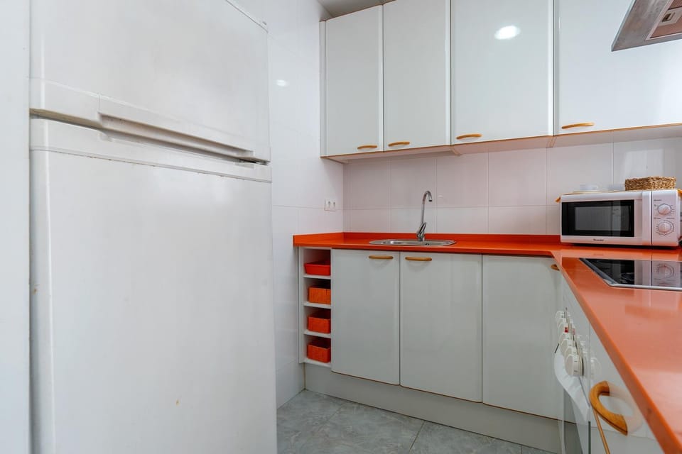 Kitchen or kitchenette, Living room
