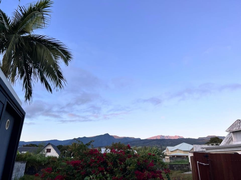 Patio, Mountain view