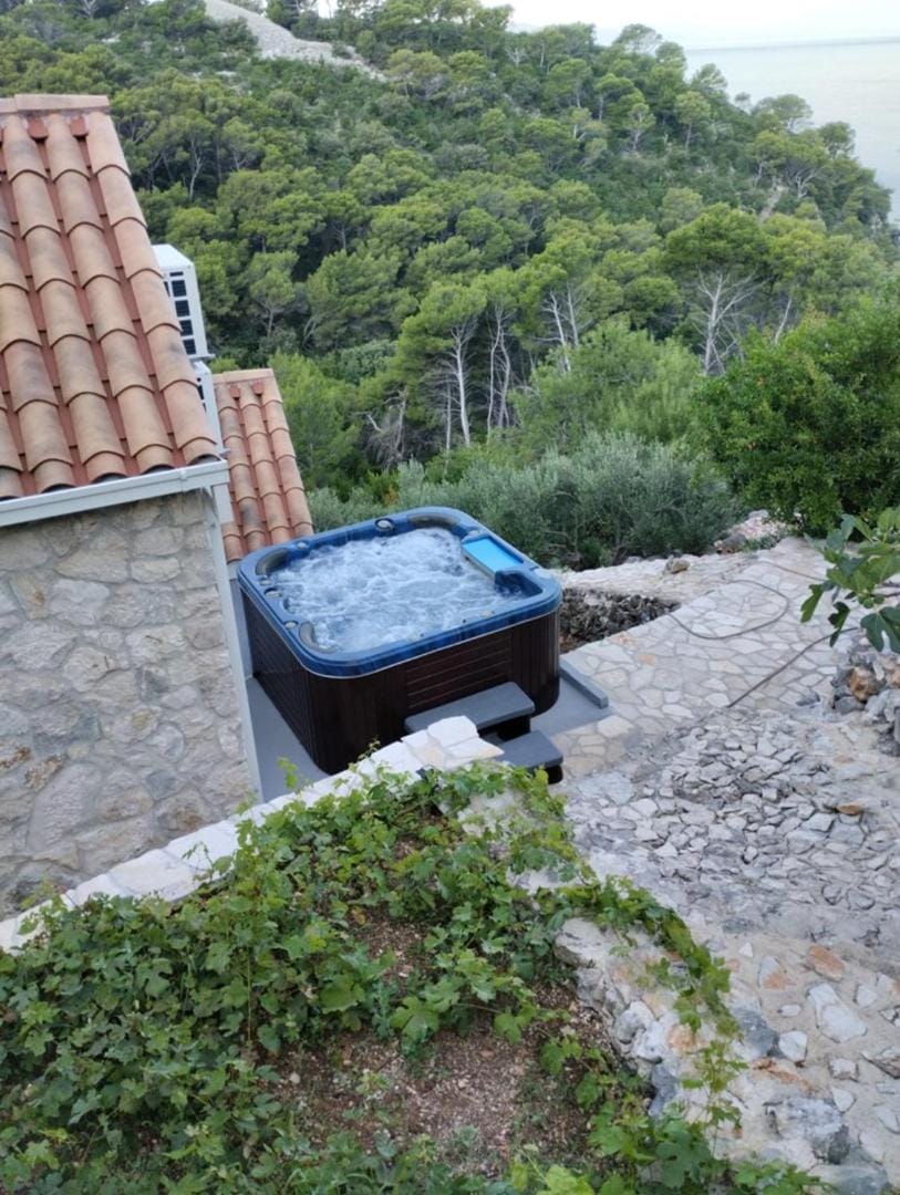 Day, Natural landscape, Garden, Hot Tub, Garden view