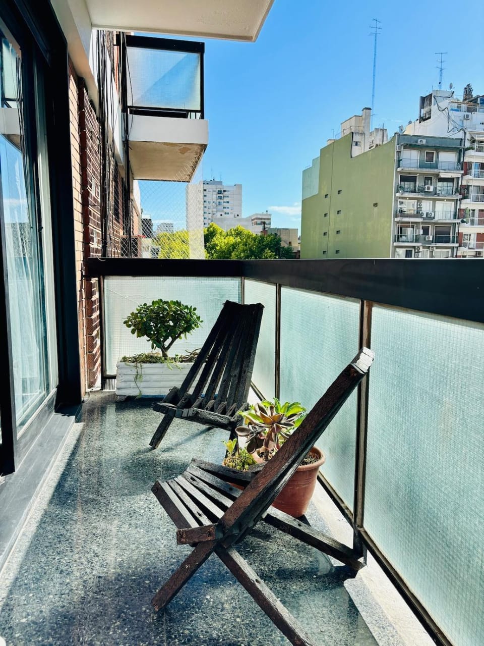 View (from property/room), Balcony/Terrace, sunbed