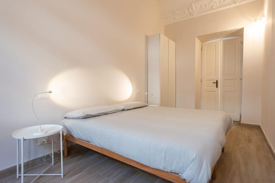 Bed, Bedroom, wardrobe