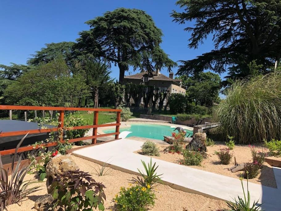 Day, Natural landscape, Garden view, Pool view, Swimming pool