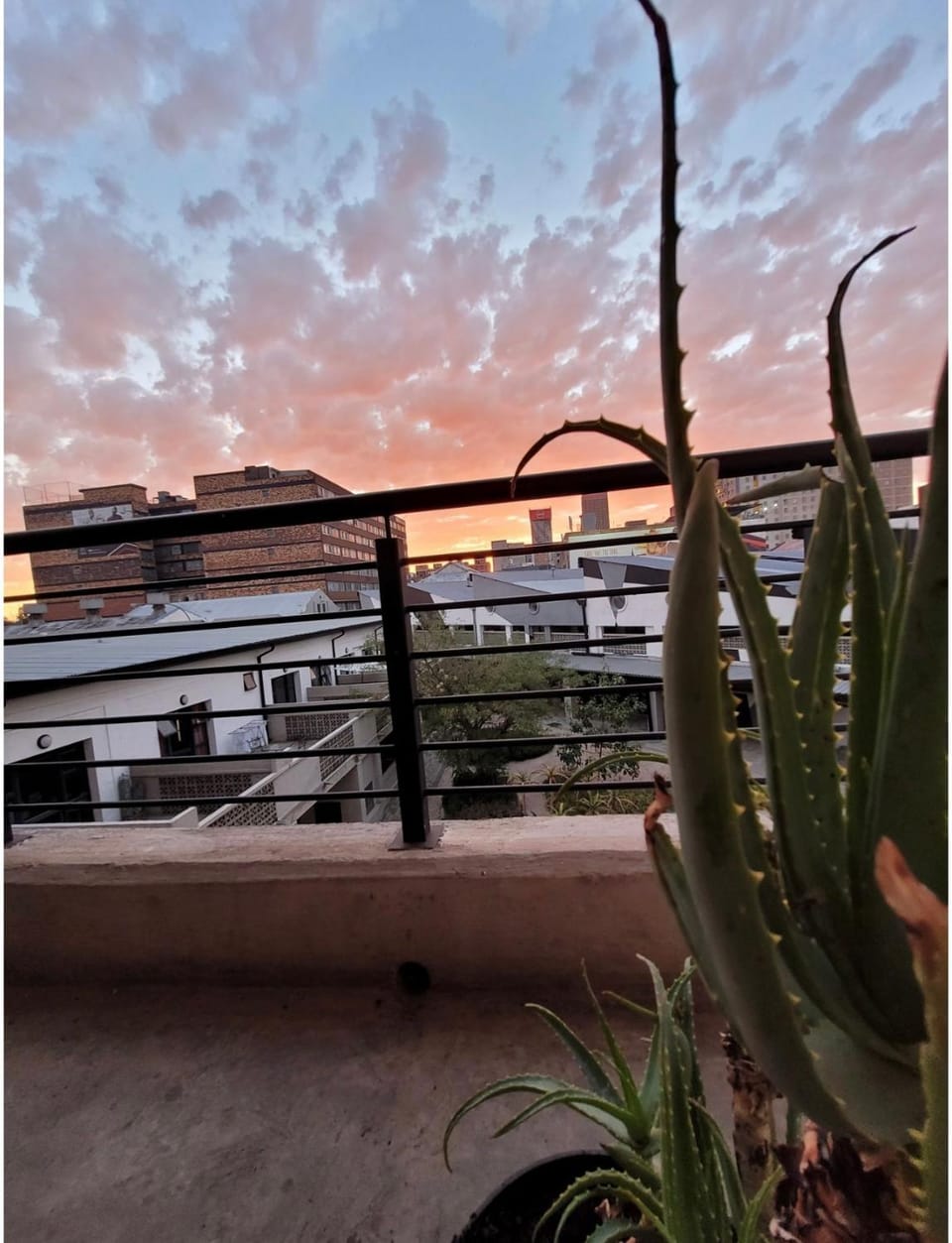 Property building, Natural landscape, View (from property/room), Balcony/Terrace, Sunset
