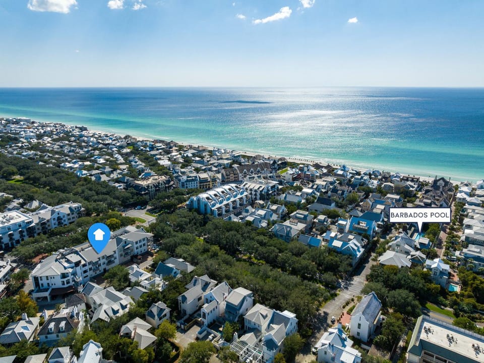 Property building, Neighbourhood, Bird's eye view
