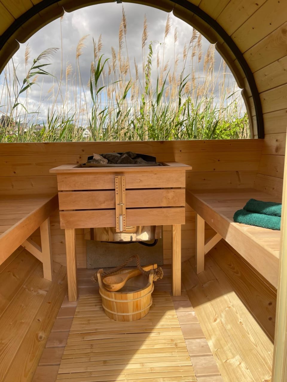 Natural landscape, Sauna