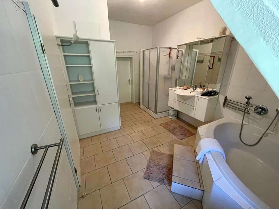 Shower, Toilet, Bathroom, towels
