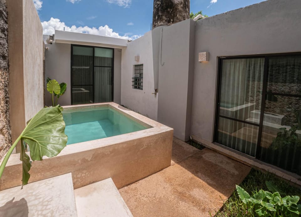 Patio, Garden, Swimming pool