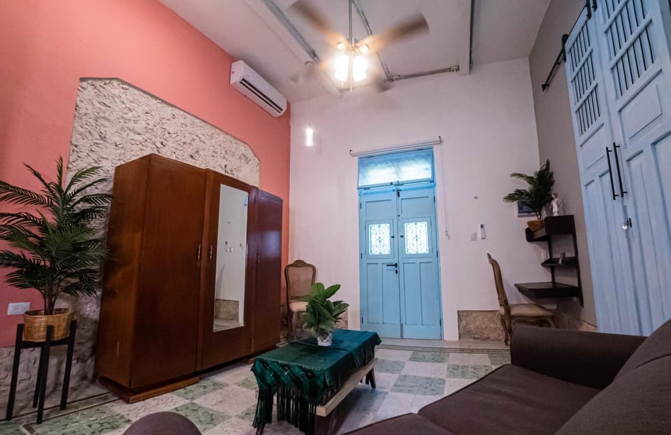 Living room, Seating area, fireplace, wardrobe, air conditioner