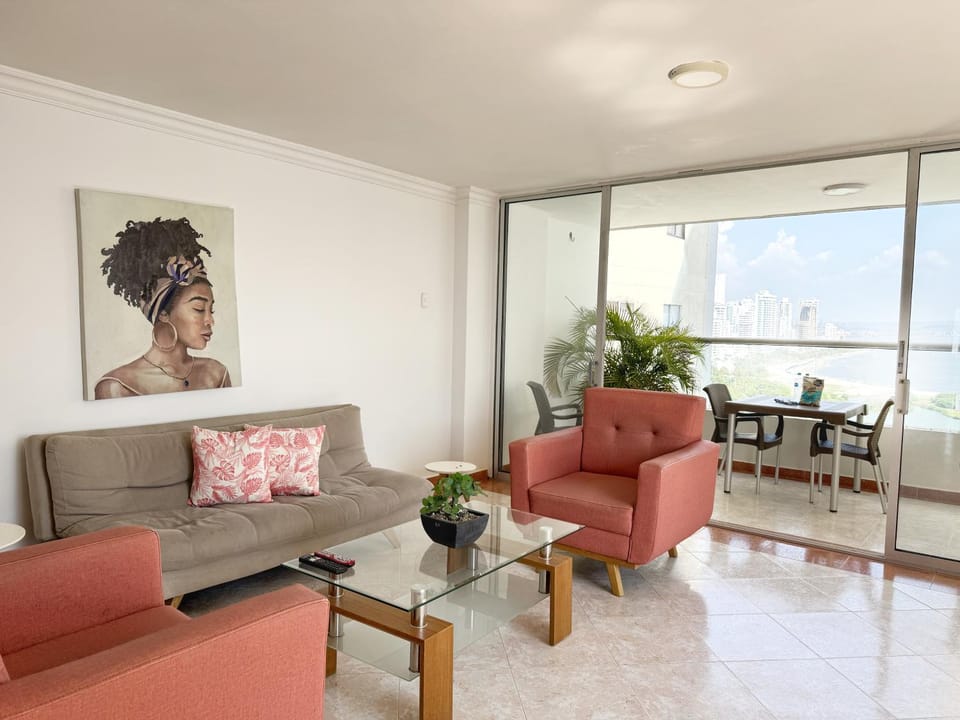 Amplio Apartamento Para Grupos Cerca Al Mar Por Parceros Group Apartment in Cartagena