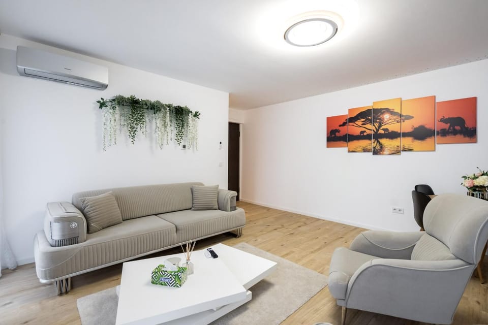Living room, Seating area, air conditioner