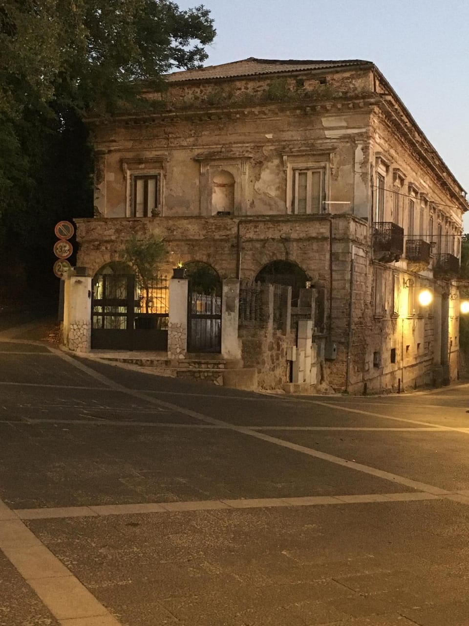 Property building, Night, Landmark view