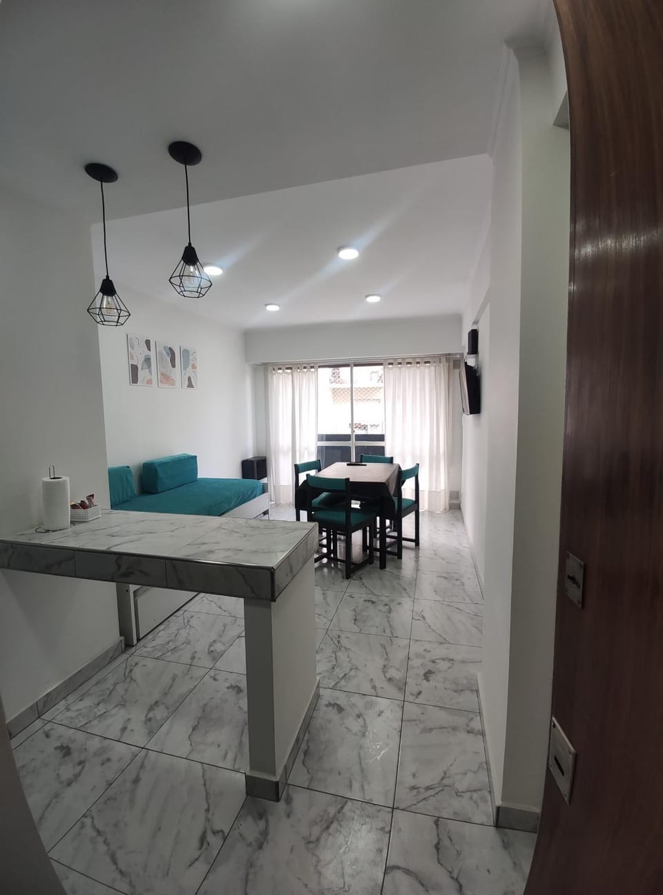 Living room, Dining area