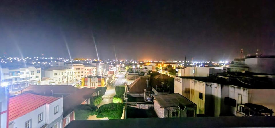 Night, Bird's eye view, City view