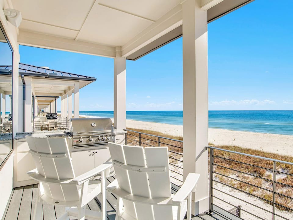 BBQ facilities, Balcony/Terrace, Beach, Sea view