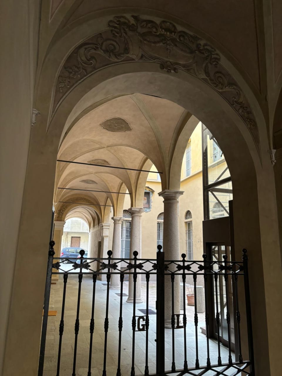 Inner courtyard view