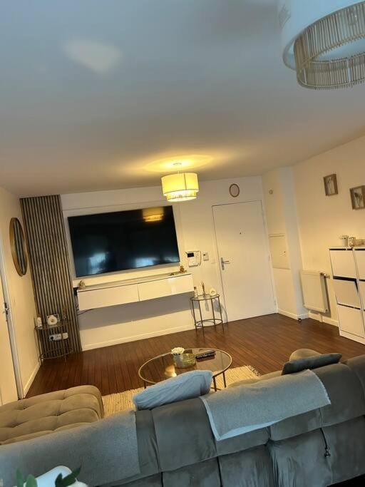 Vue sur canal et Stade de france Apartment in Aubervilliers