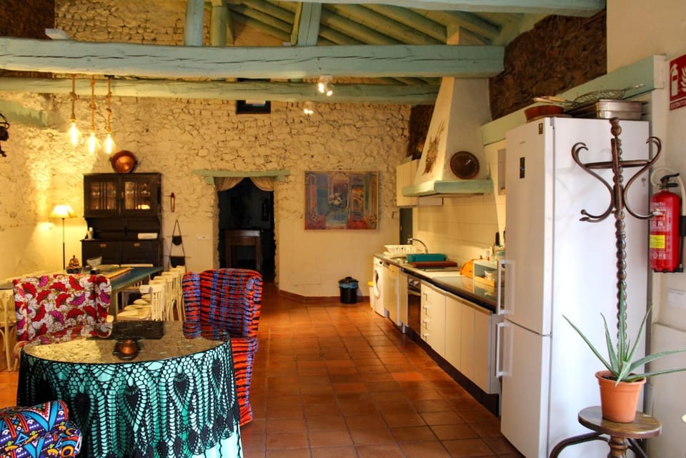 Living room, kitchen