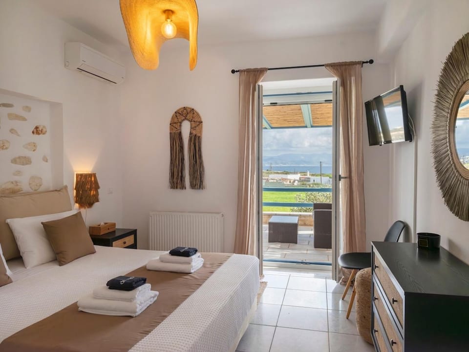Sunrise Serenity near Ambelas beach House in Paros, Greece