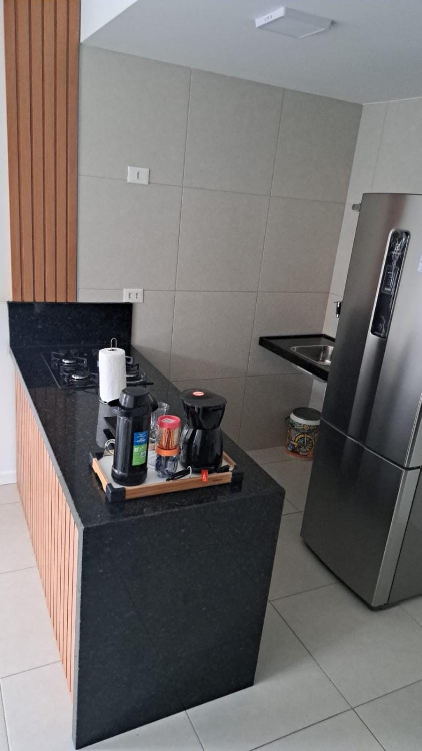 Kitchen or kitchenette, oven