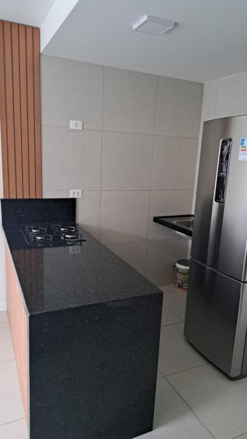 Kitchen or kitchenette, oven