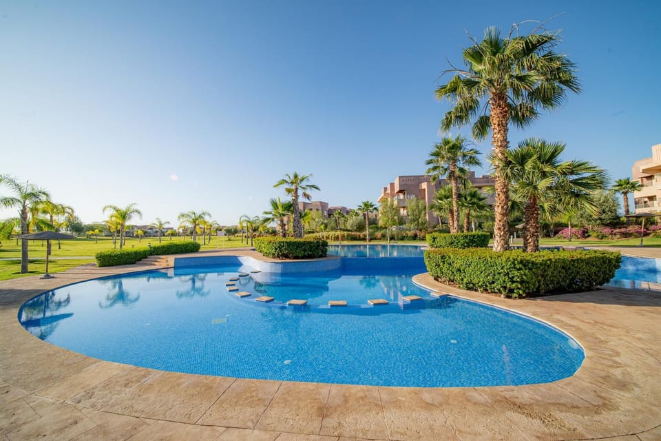 Spring, Day, Natural landscape, Garden, Garden view, Pool view, Swimming pool
