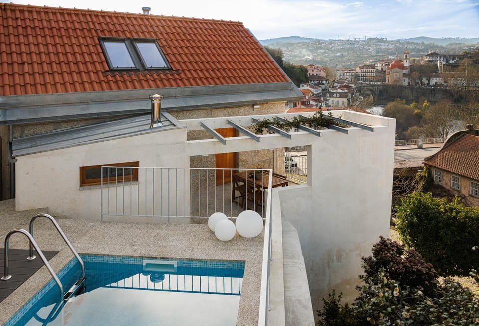 Day, Natural landscape, View (from property/room), Balcony/Terrace, Pool view, Swimming pool