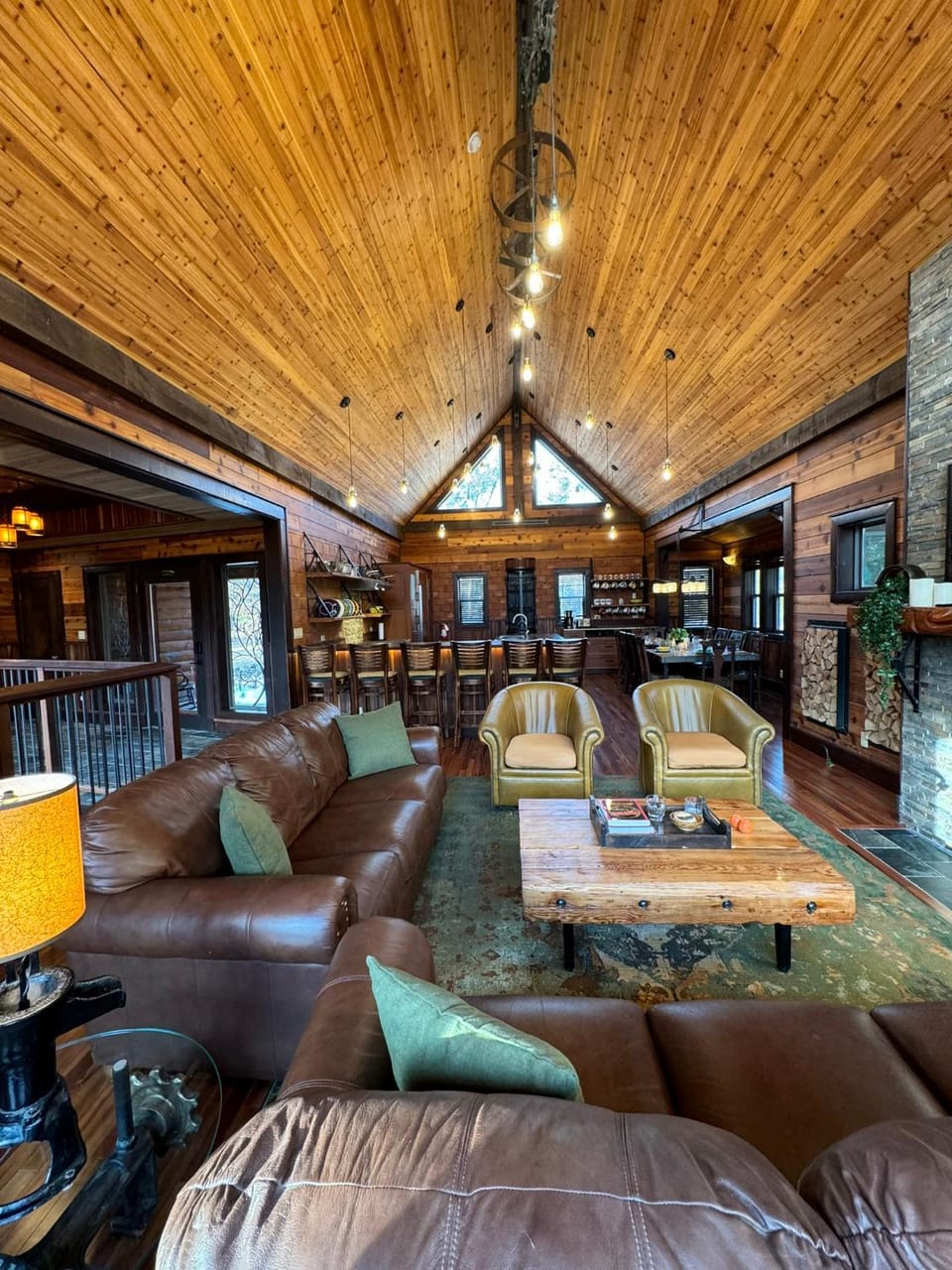 Living room, Dining area, kitchen