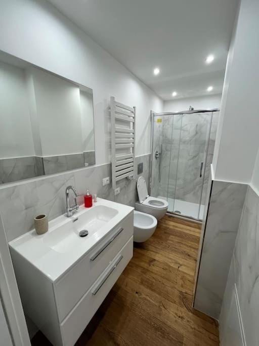 Shower, Toilet, Bathroom, towels