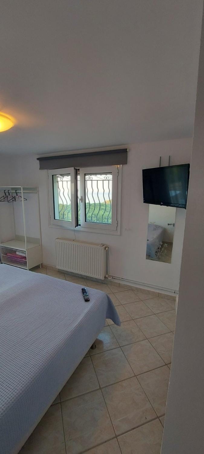 Flat Panorama Sea View Studio for Couples Vrachos Apartment in Peloponnese, Western Greece and the Ionian