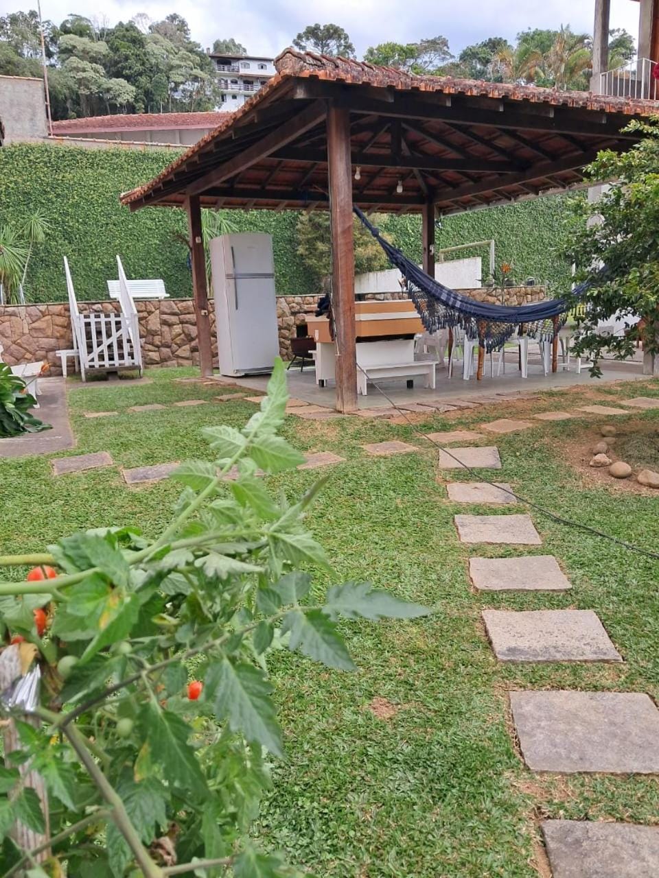Espaço com piscina em Teresópolis. Apartment in State of Rio de Janeiro