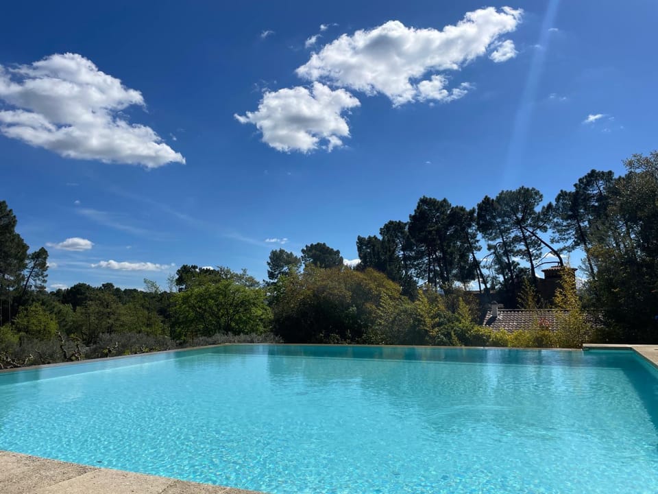 Natural landscape, Pool view, Swimming pool