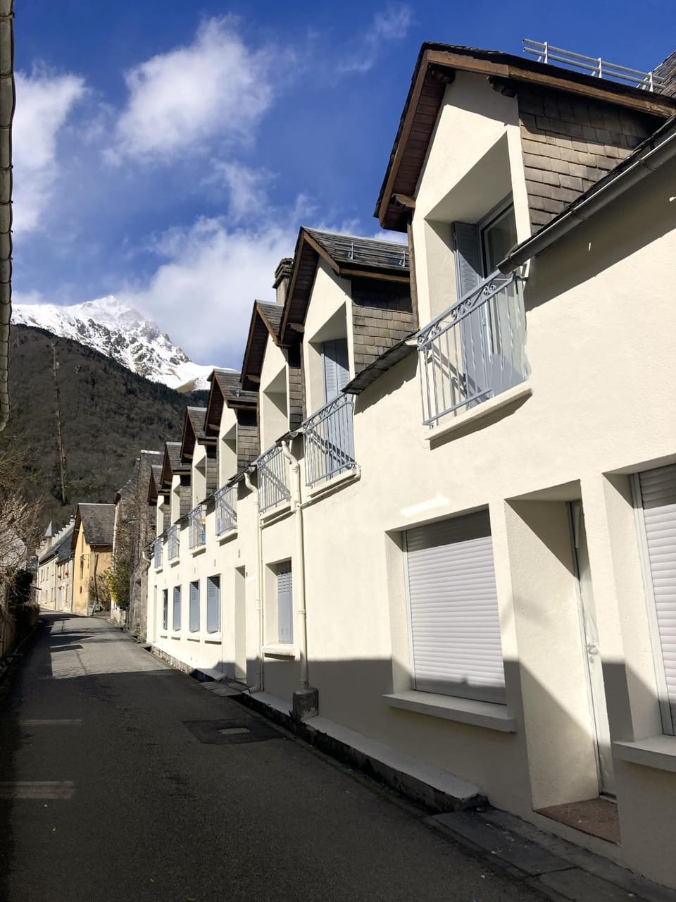 Quiet street view