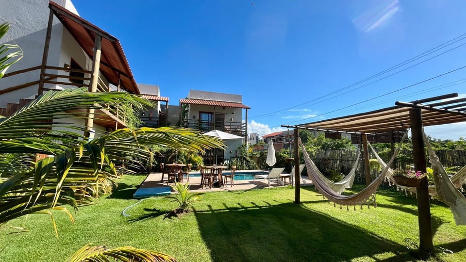 Property building, Day, Floor plan, Garden view, Pool view, Swimming pool, sunbed