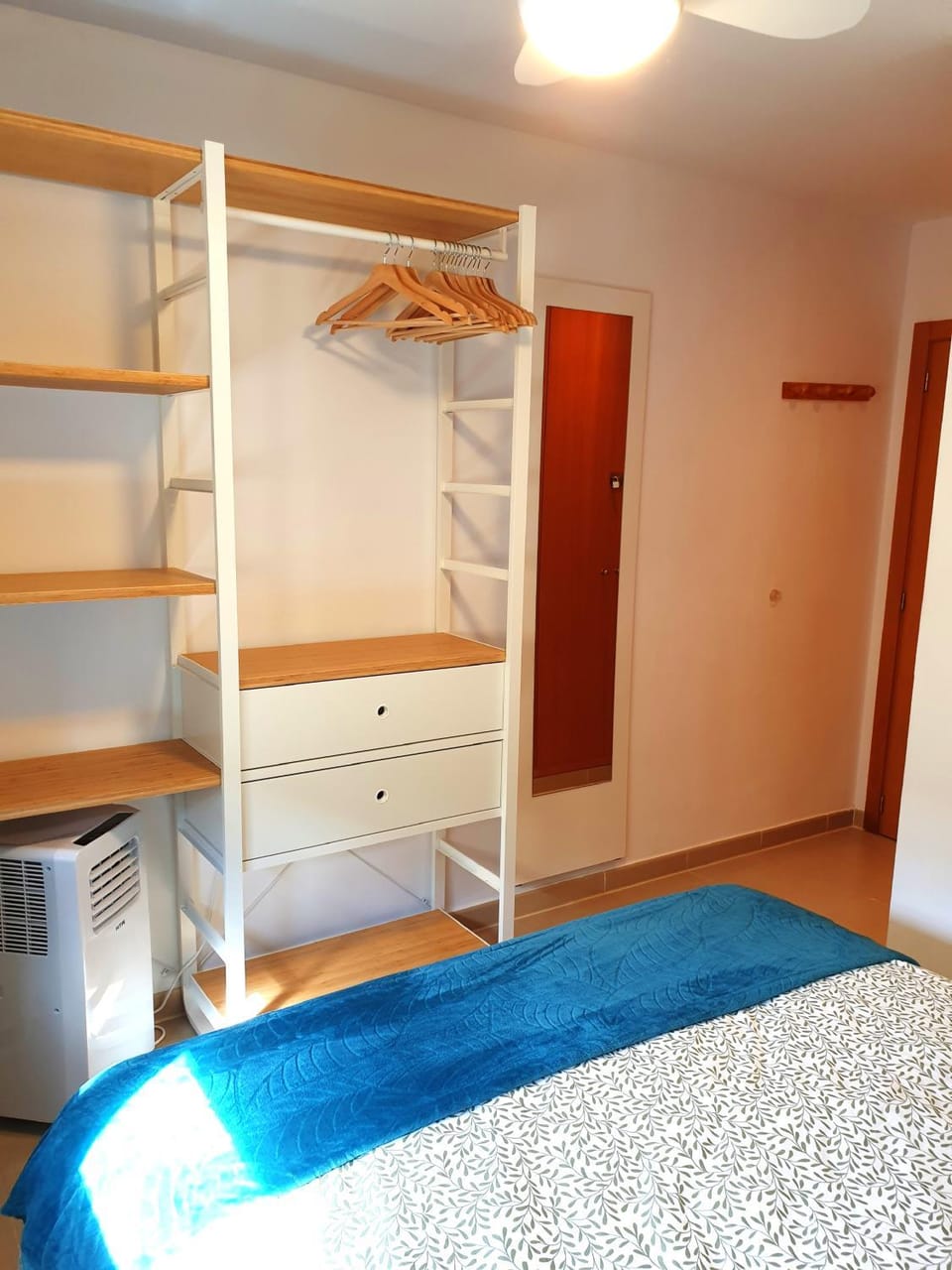 Bed, Photo of the whole room, Bedroom, wardrobe