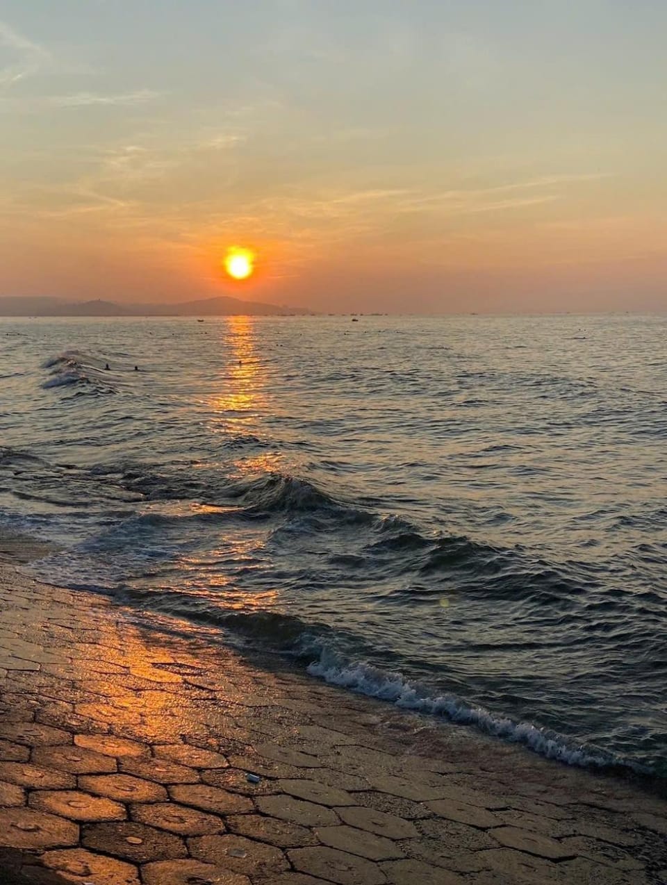 Beach, Sunset