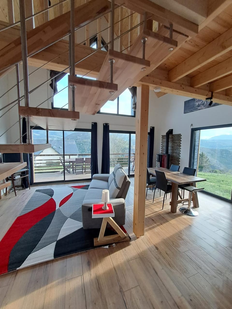 Chalet dans les Hautes- Pyrénées entre Lourdes et Bagnères Calme et Vue magnifique Chalet in Occitanie