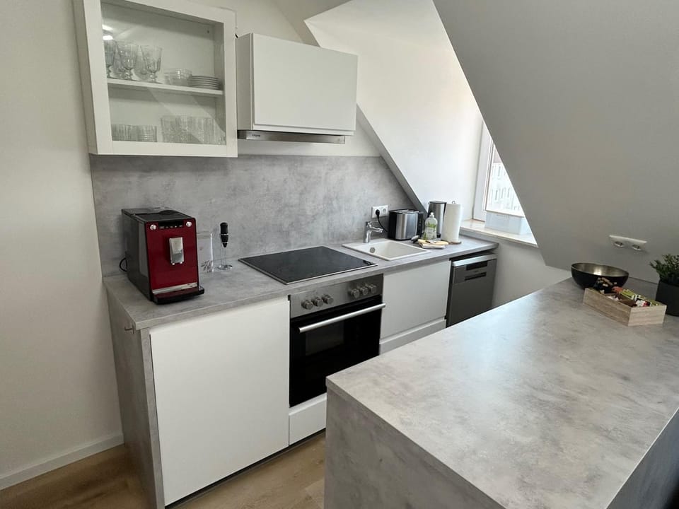 Kitchen or kitchenette, kitchen