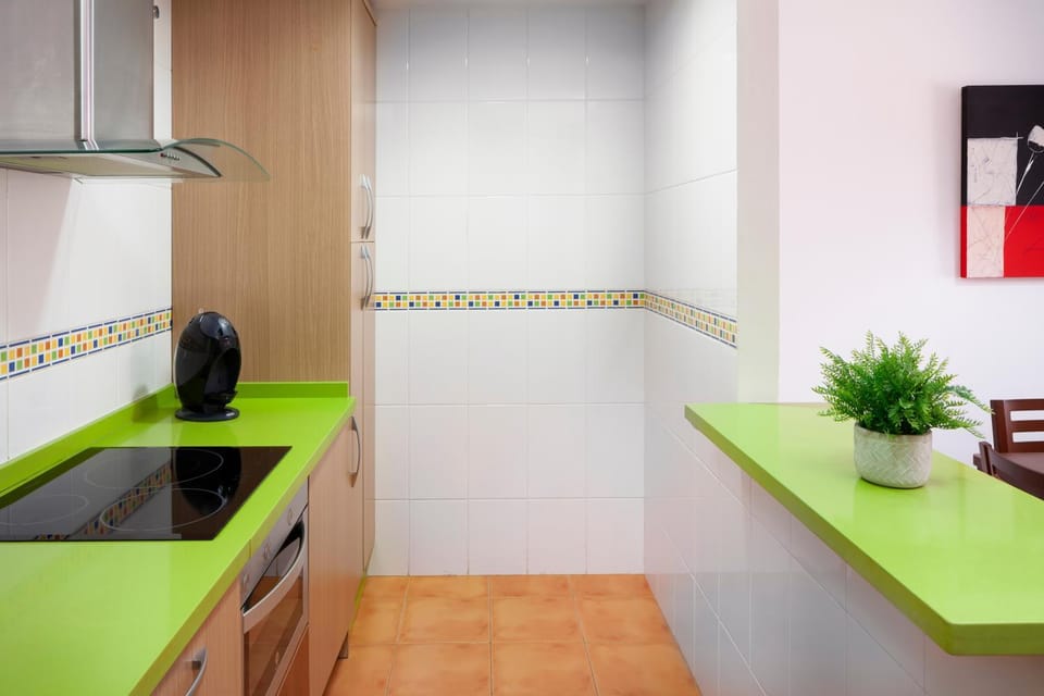 Kitchen or kitchenette, Living room