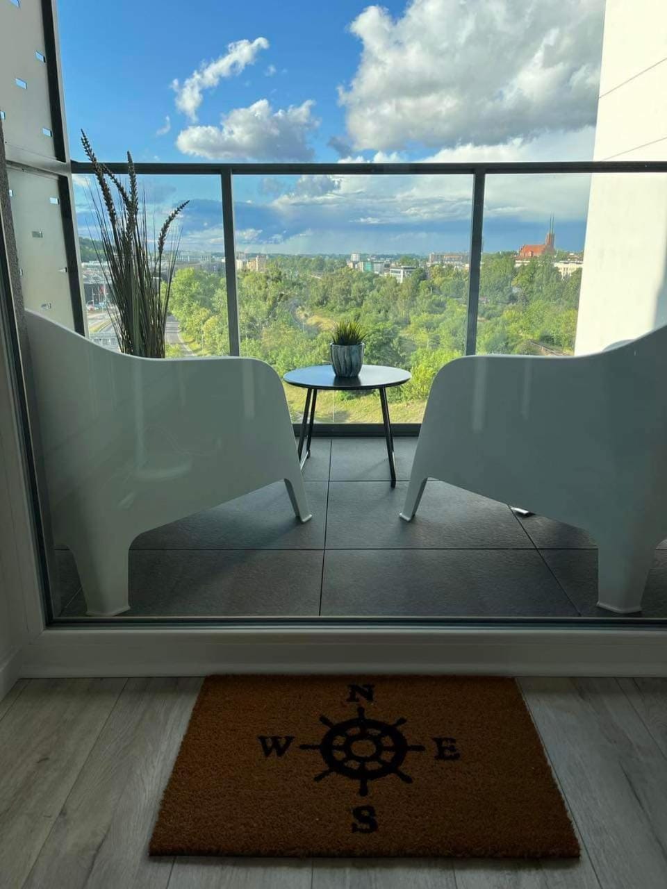 Natural landscape, View (from property/room), Balcony/Terrace, Living room